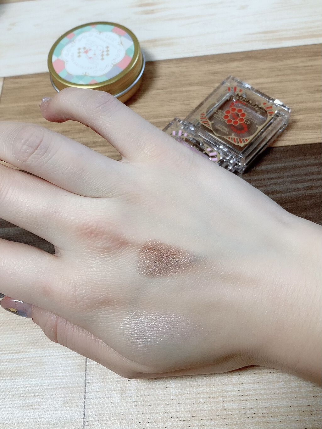 一番コフレ 鬼滅の刃 D賞シングルカラー/BANDAI SPIRITS/単色アイシャドウを使ったクチコミ（3枚目）