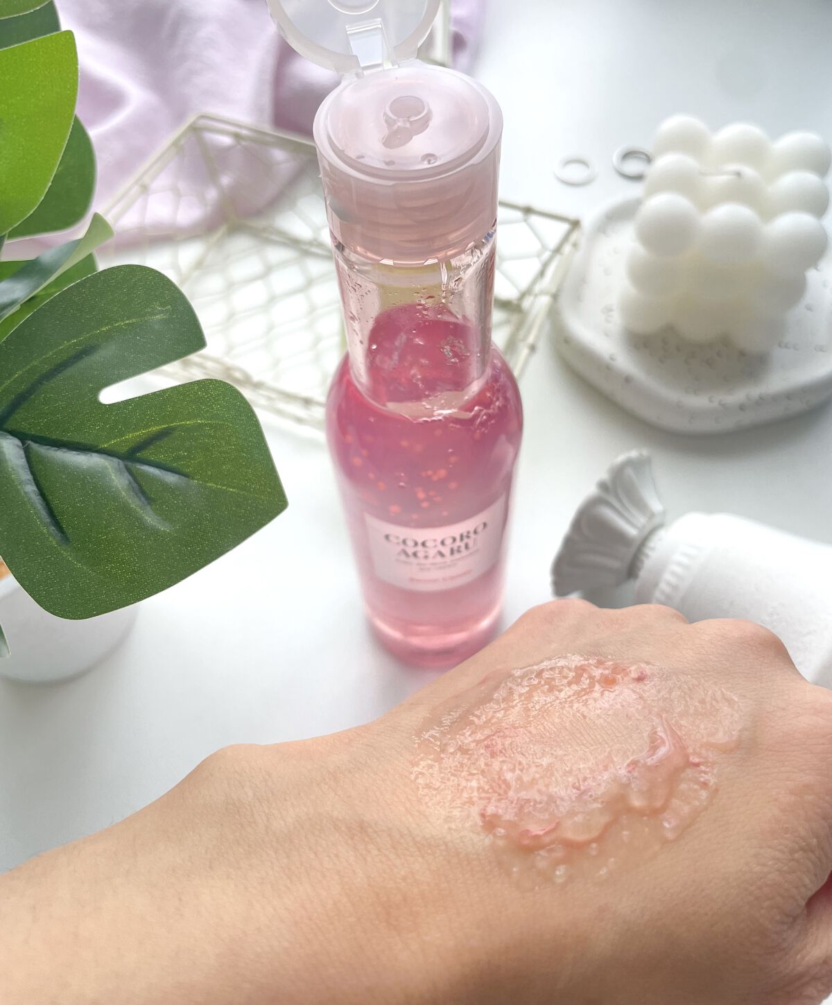 クレンジングジュレ シトラスミックス/cocoroagaru/クレンジングジェルを使ったクチコミ（3枚目）