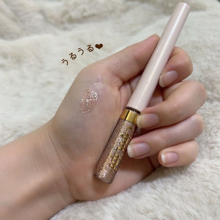 グリッターイルミネーションライナー/CipiCipi/リキッドアイライナーを使ったクチコミ(3枚目)