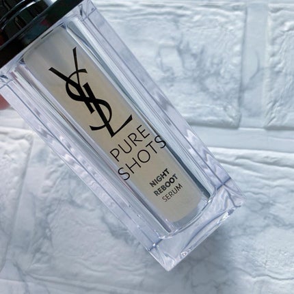 ピュアショット ナイト リチャージセラム/YVES SAINT LAURENT BEAUTE/美容液を使ったクチコミ(4枚目)
