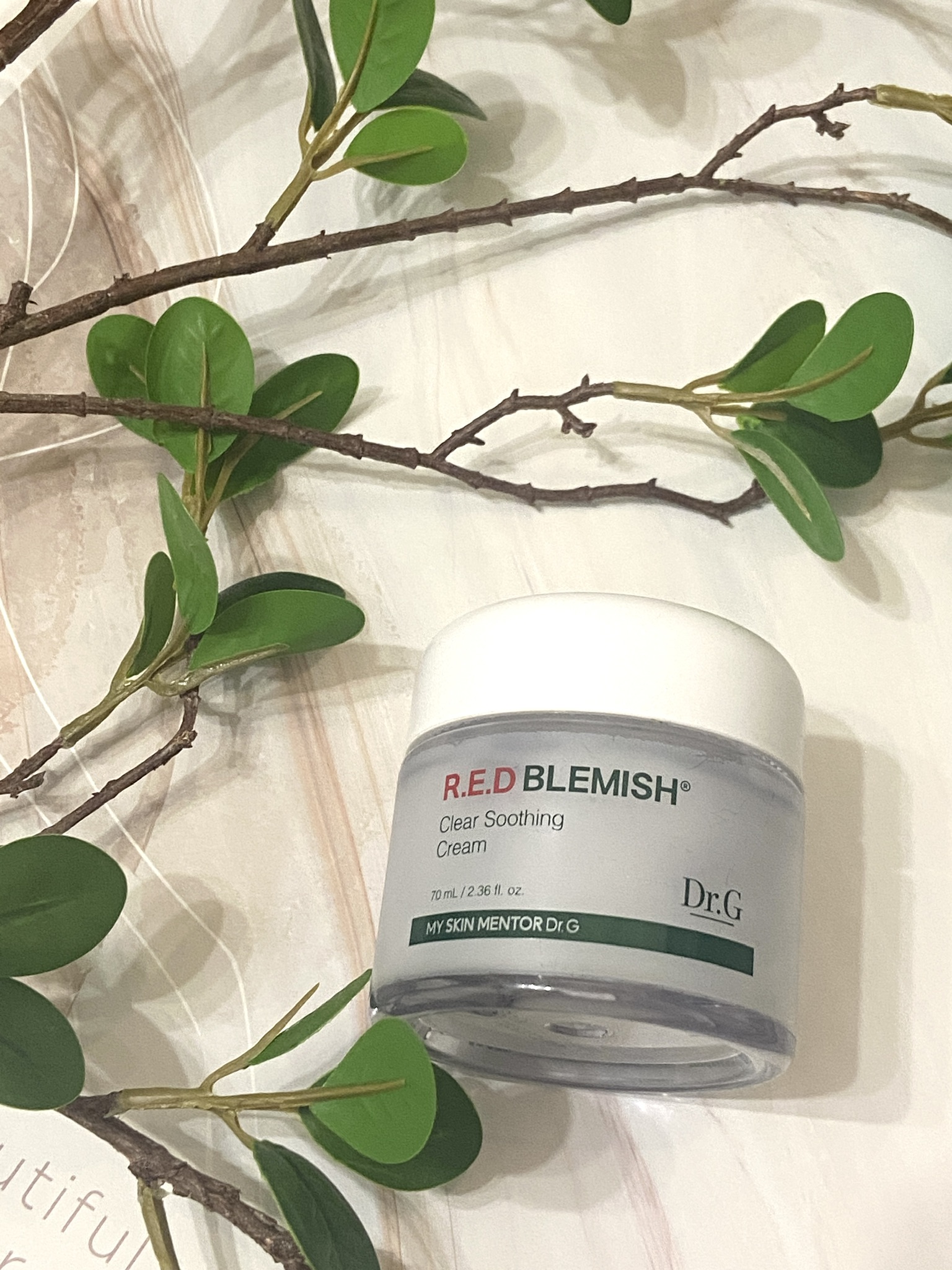 レッドブレミッシュ クリアスージングクリーム/Dr.G/フェイスクリームを使ったクチコミ（1枚目）