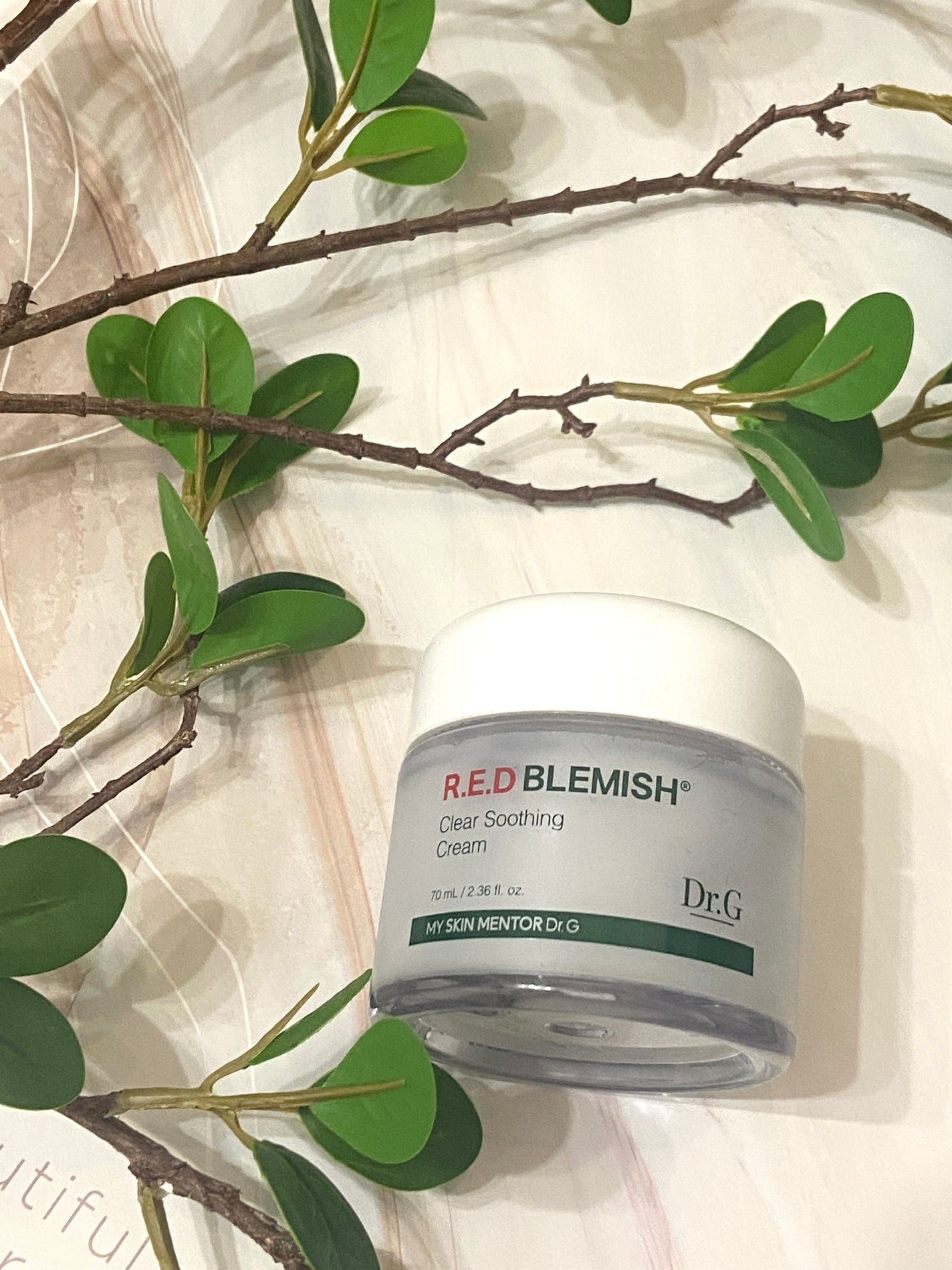 レッドブレミッシュ クリアスージングクリーム/Dr.G/フェイスクリームを使ったクチコミ(1枚目)