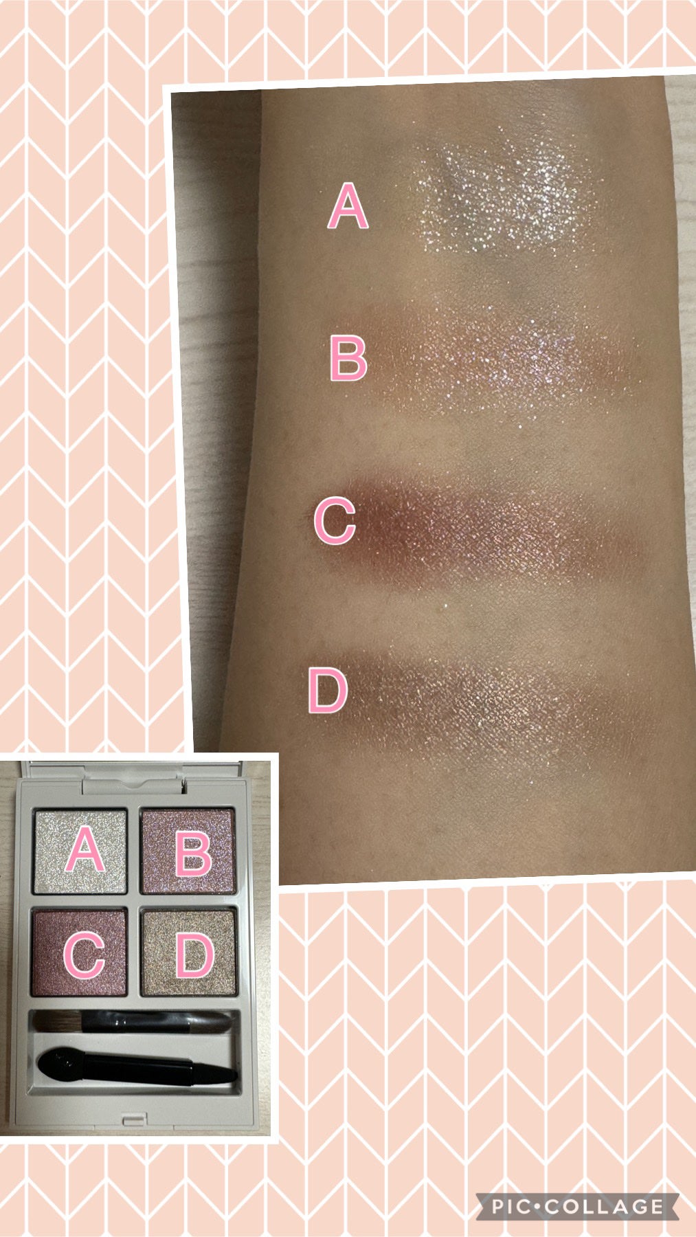 アディクション ザ アイシャドウ パレット “アウト オブ ユア シェル”/ADDICTION/アイシャドウパレットを使ったクチコミ(5枚目)