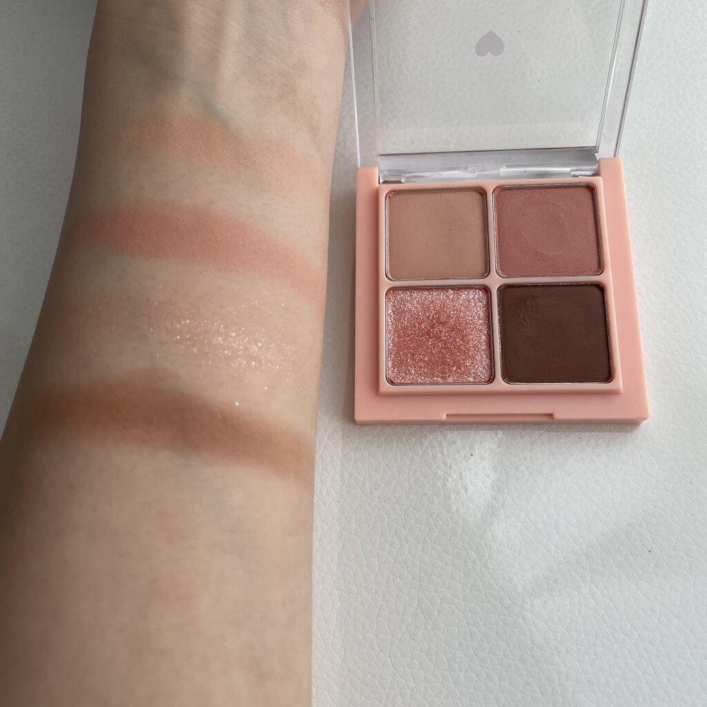 ベターザンアイズ/rom&nd/アイシャドウパレットを使ったクチコミ（3枚目）