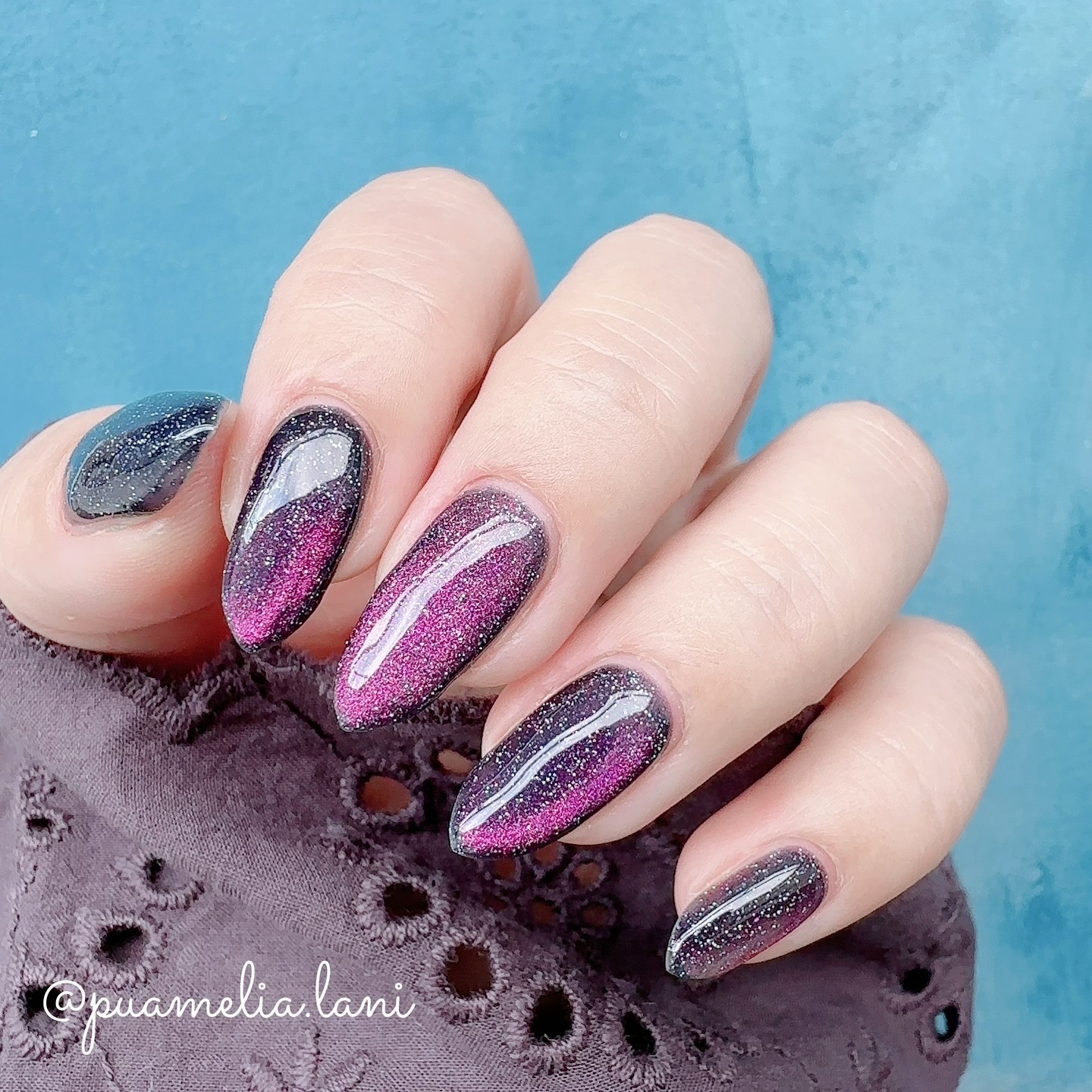 マグネティフラッシュジェル/emena/ジェルネイルを使ったクチコミ（3枚目）