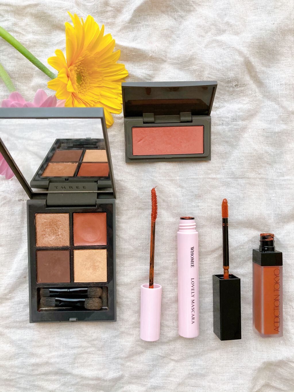 チーキーシークブラッシュ/THREE/パウダーチークを使ったクチコミ(1枚目)