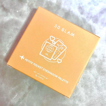 プチポケットアイシャドウパレット/SO GLAM/アイシャドウパレットを使ったクチコミ(9枚目)