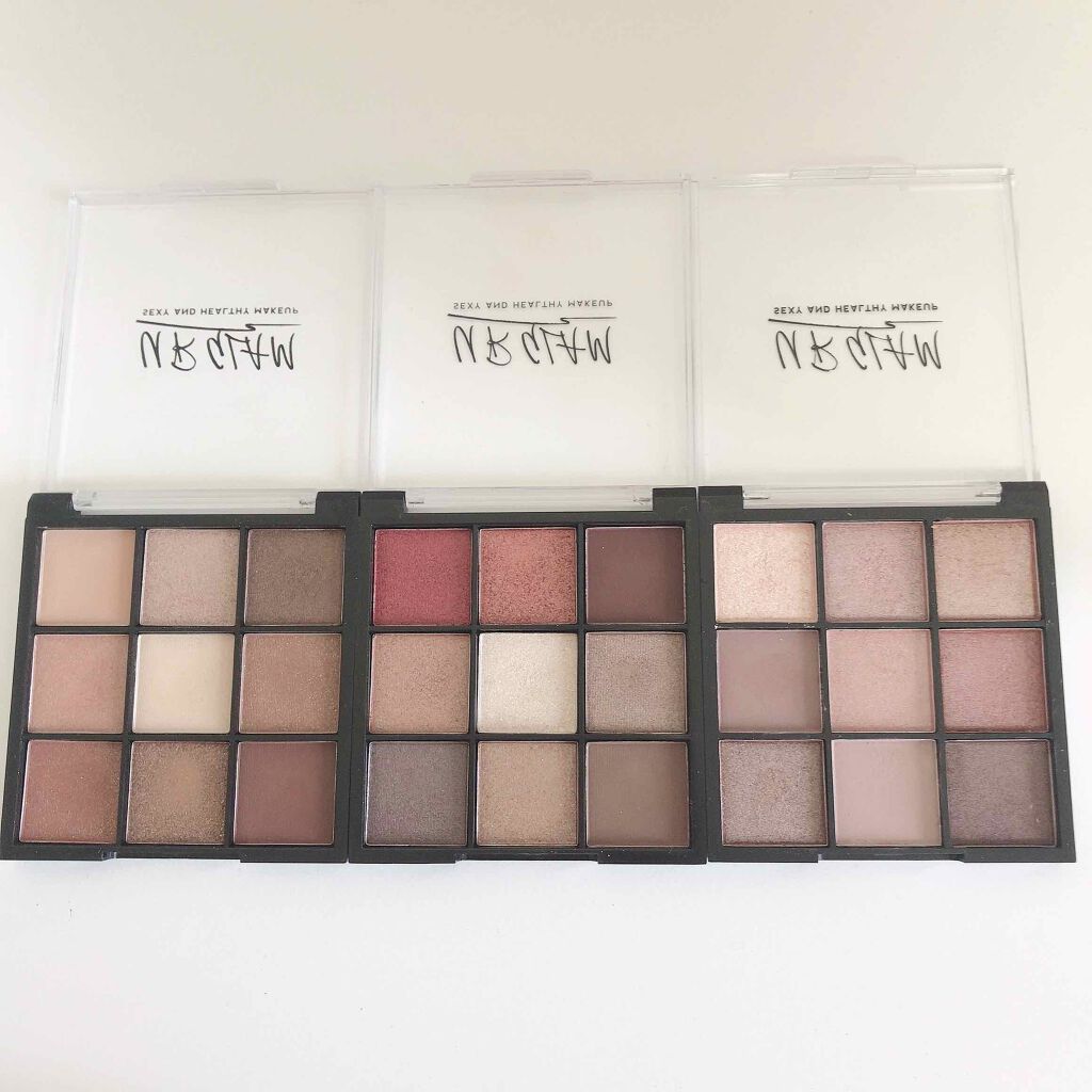 UR GLAM　BLOOMING EYE COLOR PALETTE/U R GLAM/アイシャドウパレットを使ったクチコミ（2枚目）