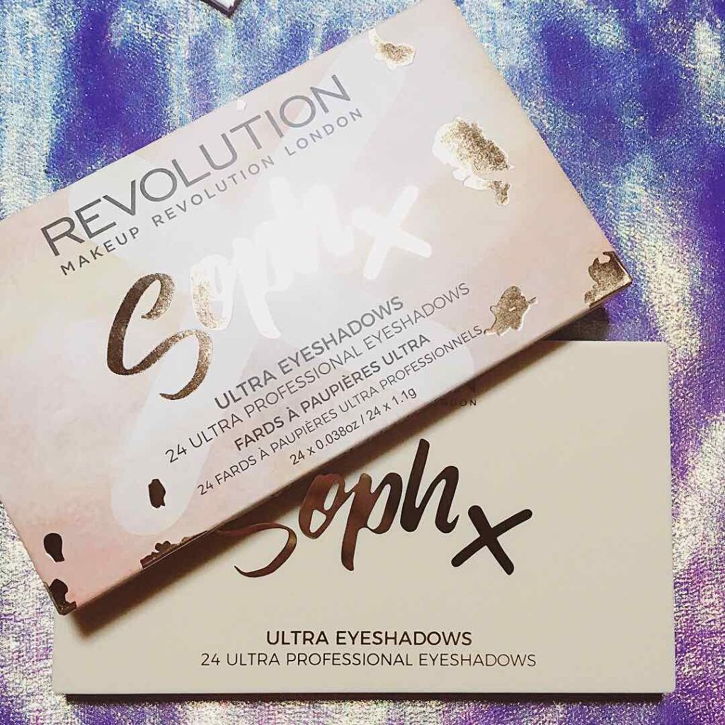 Revolution Soph Eyeshadow Palette/MAKEUP REVOLUTION/アイシャドウパレットを使ったクチコミ(1枚目)