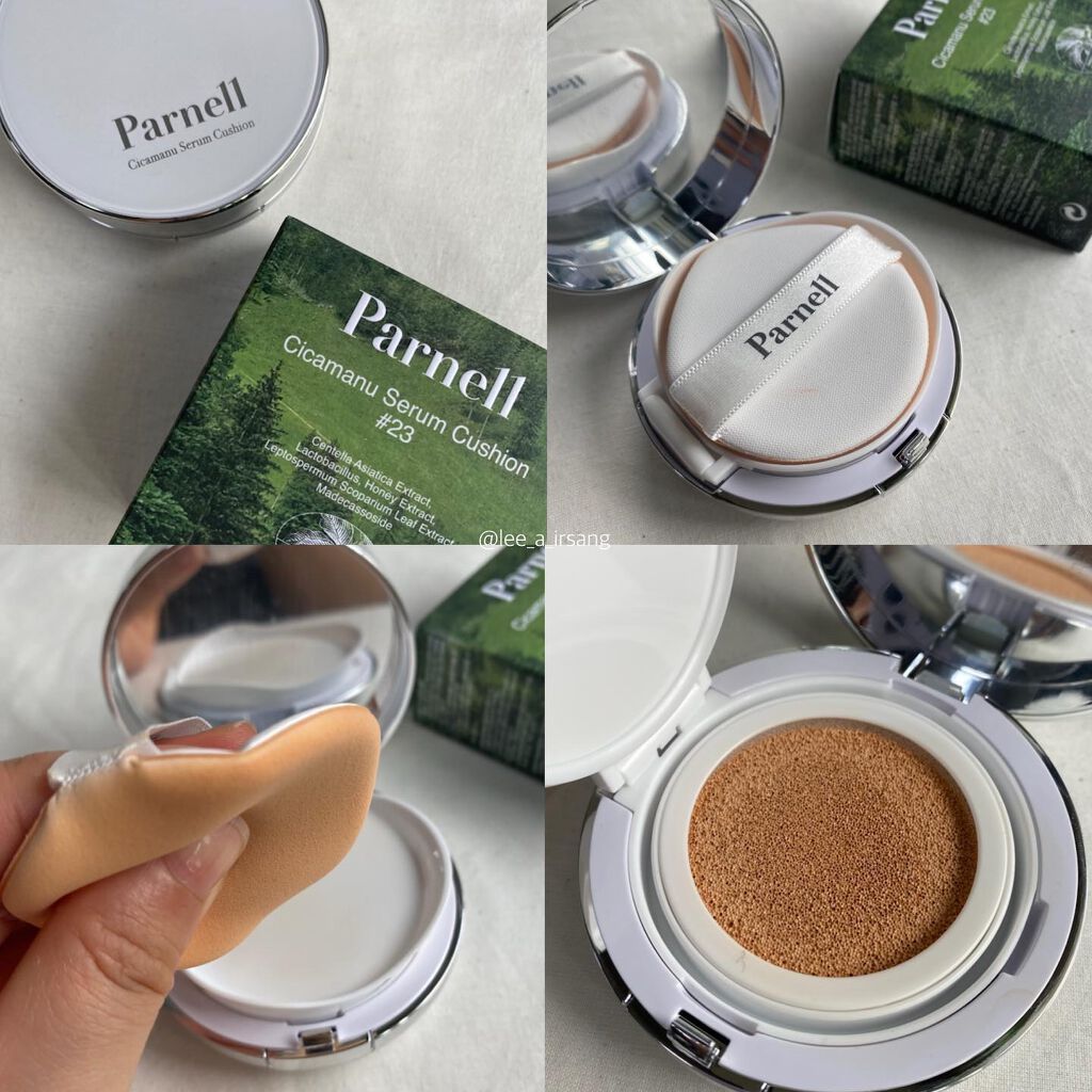 シカマヌ セラム クッションファンデ/parnell/クッションファンデーションを使ったクチコミ(4枚目)