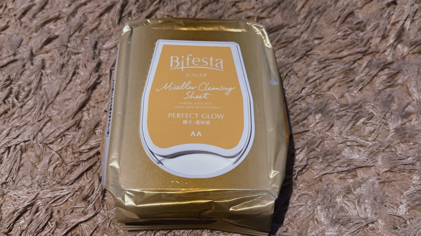 ミセラークレンジングシート パーフェクトグロウ/ビフェスタ/クレンジングシートを使ったクチコミ(1枚目)