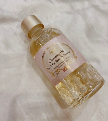 SABON クレンジングオイルのクチコミ「香りの好き嫌いはありそうだけど、
私は好き💓甘い系がむりな人は無理かも？😅

ビンの容器で可愛.....」（2枚目）