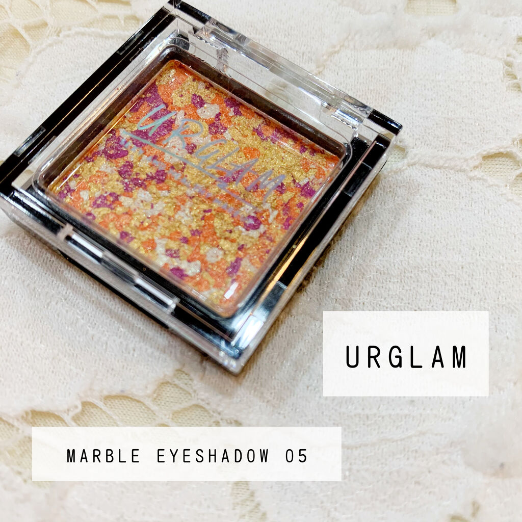 UR GLAM　MARBLE EYESHADOW/U R GLAM/単色アイシャドウを使ったクチコミ（1枚目）