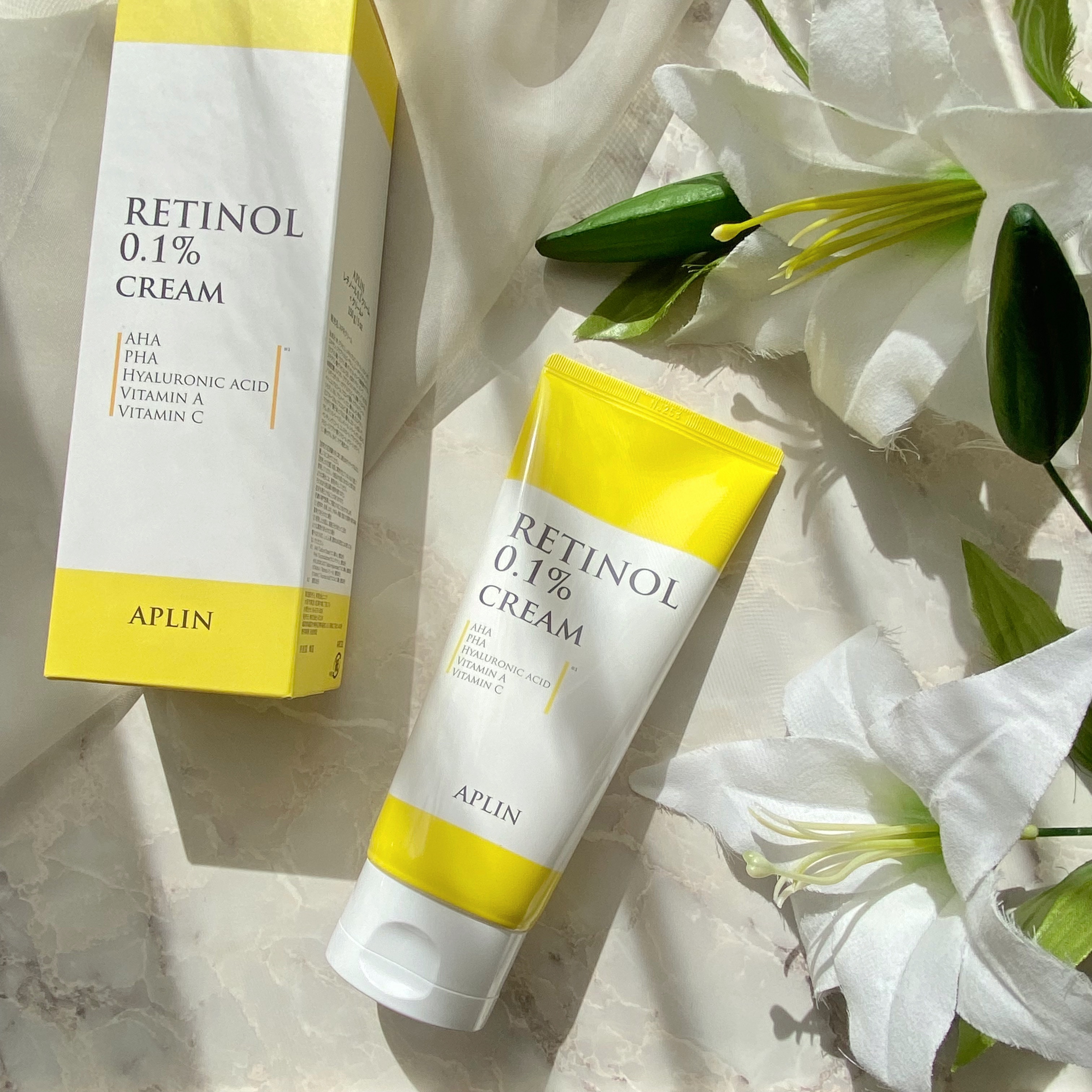 レチノール0.1クリーム/APLIN/フェイスクリームを使ったクチコミ（1枚目）
