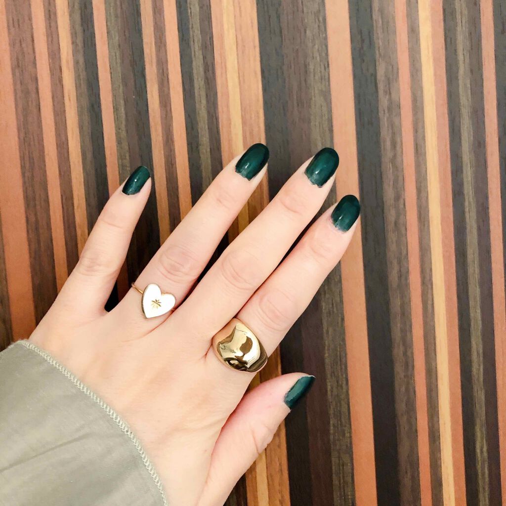 ネイル エナメル 872 グリーン系/ちふれ/マニキュアを使ったクチコミ（1枚目）