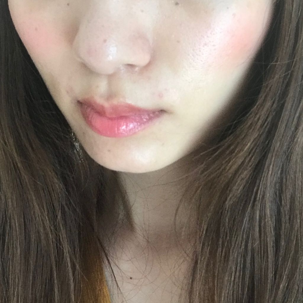 ルージュ ヴォリュプテ シャイン/YVES SAINT LAURENT BEAUTE/口紅を使ったクチコミ(4枚目)