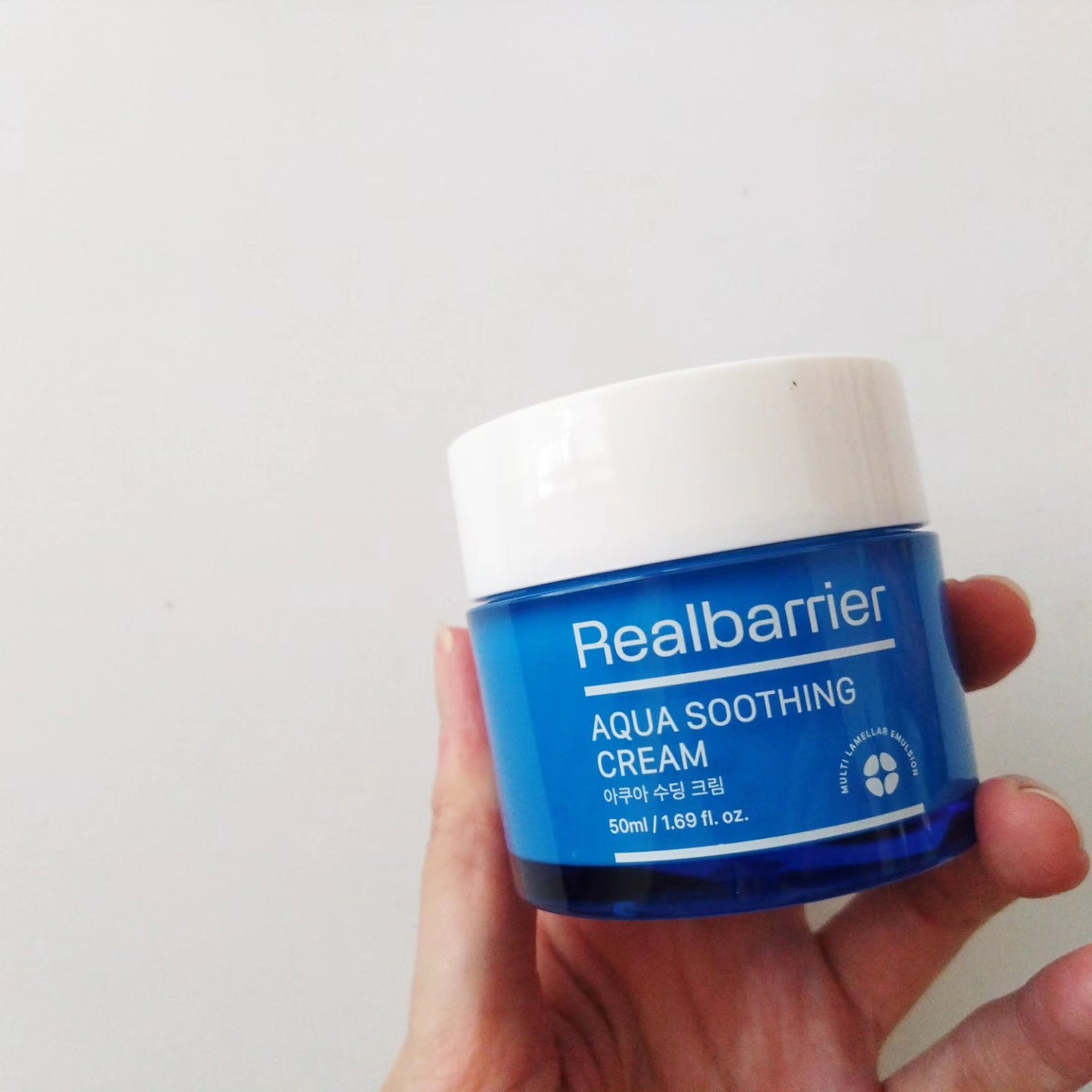 アクアスージングクリーム/Real Barrier/フェイスクリームを使ったクチコミ(2枚目)
