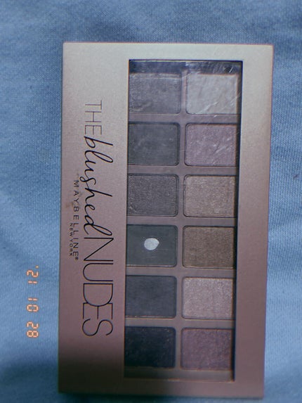 ヌードパレット ブラッシュド/MAYBELLINE NEW YORK/アイシャドウパレットを使ったクチコミ(1枚目)