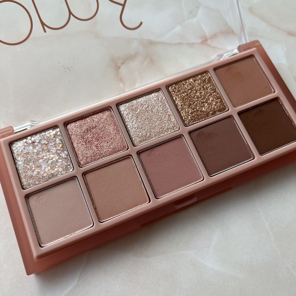 ベターザンパレット/rom&nd/アイシャドウパレットを使ったクチコミ（2枚目）