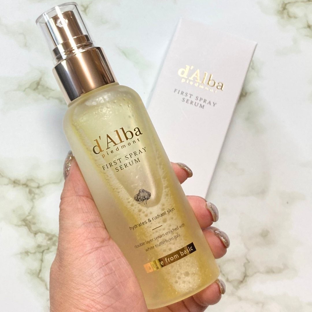 ダルバ ホワイトトリュフファーストスプレーセラム/ダルバ/ミスト状化粧水を使ったクチコミ(3枚目)