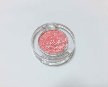 #ETUDEHOUSE 
#ルックアットマイアイジュエル
OR202 オレンジピンク

OR203 コーラルグリッターが欲しかったけど売り切れで、似た色のこちらを購入しました。

この色もかわいくて大満