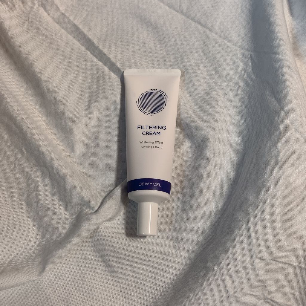 フィルタリングクリーム/DEWYCEL/日焼け止めクリームを使ったクチコミ（1枚目）