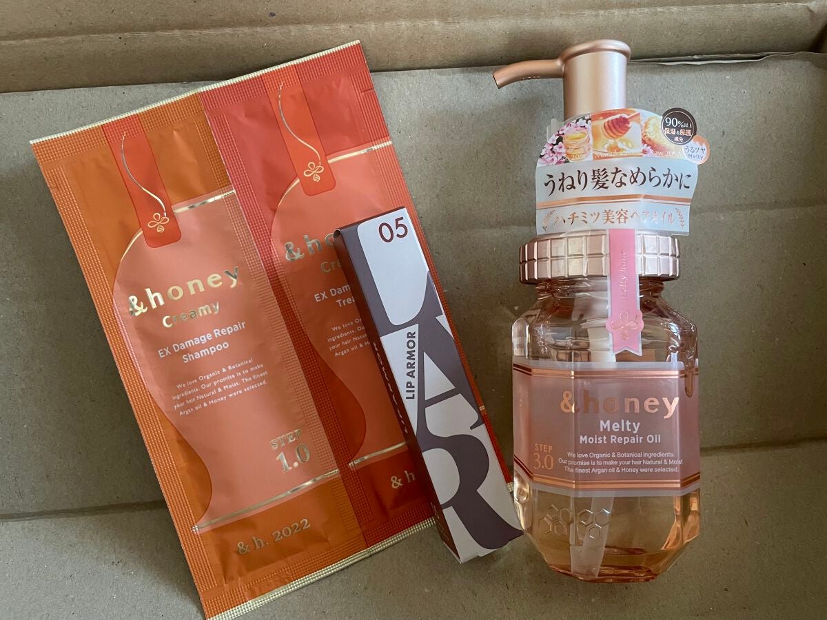 &honey メルティ モイストリペア ヘアオイル 3.0/&honey/ヘアオイルを使ったクチコミ(1枚目)