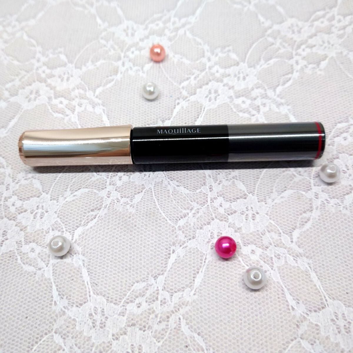 ドラマティックエッセンスマスカラ (ロング&カール)/マキアージュ/マスカラを使ったクチコミ(4枚目)