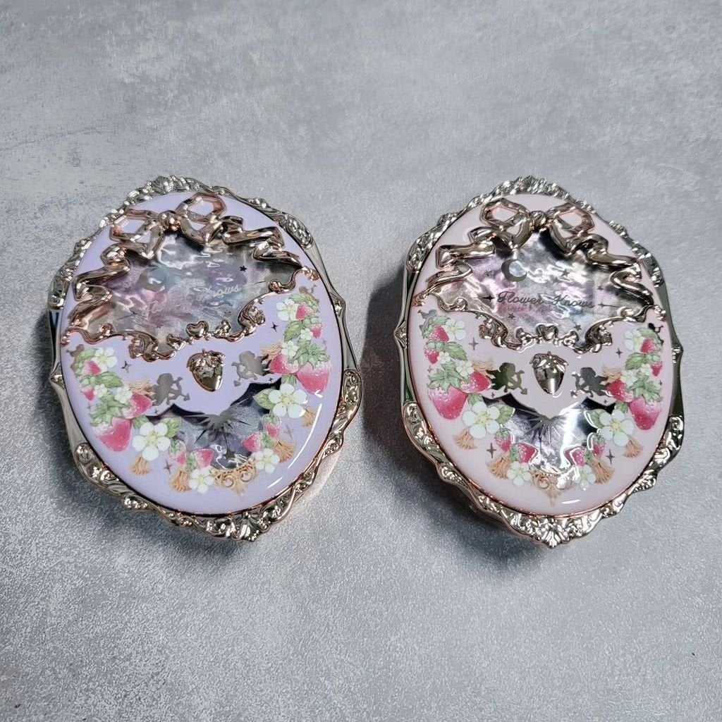 ストロベリーロココ チークブラッシュ/FlowerKnows/パウダーチークを使ったクチコミ(1枚目)