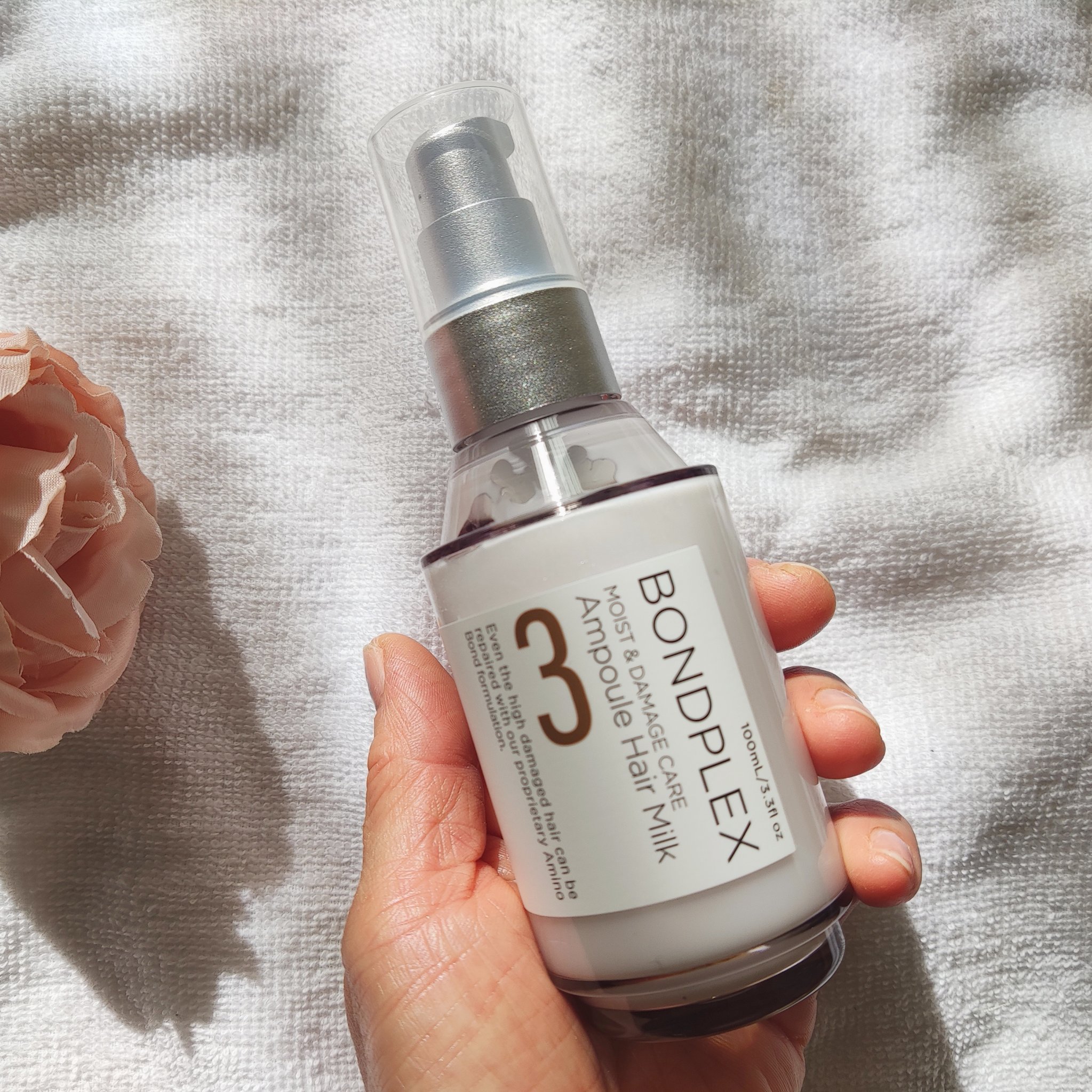 モイスト＆ダメージケア アンプルミルク/ボンドプレックス/ヘアミルクを使ったクチコミ（2枚目）