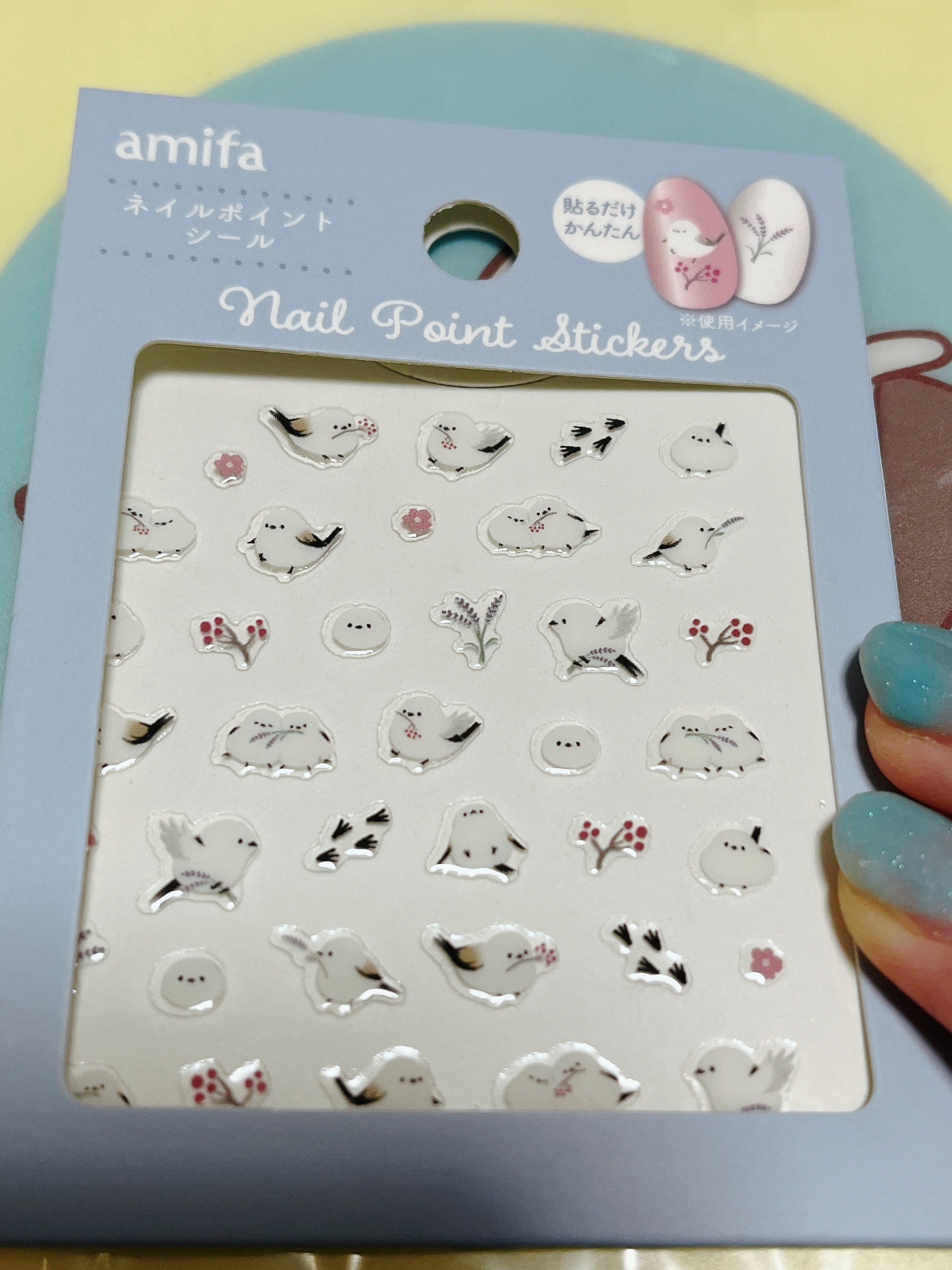 ネイルシール/セリア/ネイルシールを使ったクチコミ（3枚目）