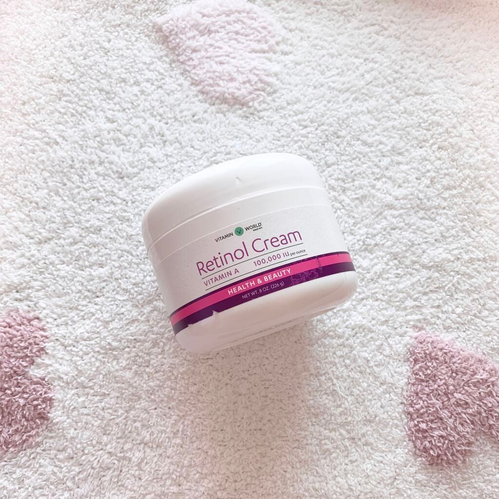 レチノールクリーム/ビタミンワールド/フェイスクリームを使ったクチコミ(1枚目)