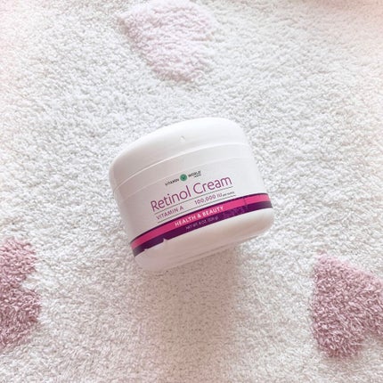 レチノールクリーム/ビタミンワールド/フェイスクリームを使ったクチコミ(1枚目)