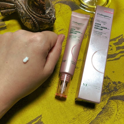 シカコラーゲン クリーム/VT/フェイスクリームを使ったクチコミ(2枚目)