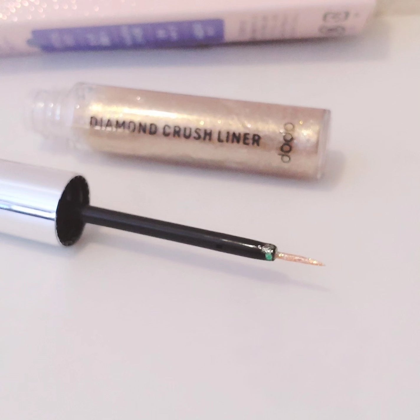 ダイヤモンドクラッシュライナーD/ドド/ジェルアイライナーを使ったクチコミ(2枚目)