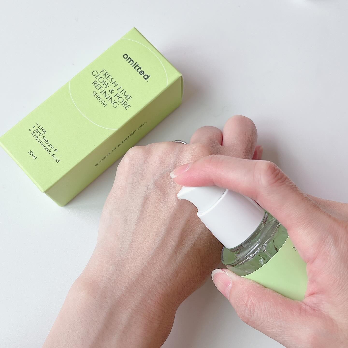 フレッシュライムLHA ツヤ肌毛穴セラム/omitted./美容液を使ったクチコミ（2枚目）