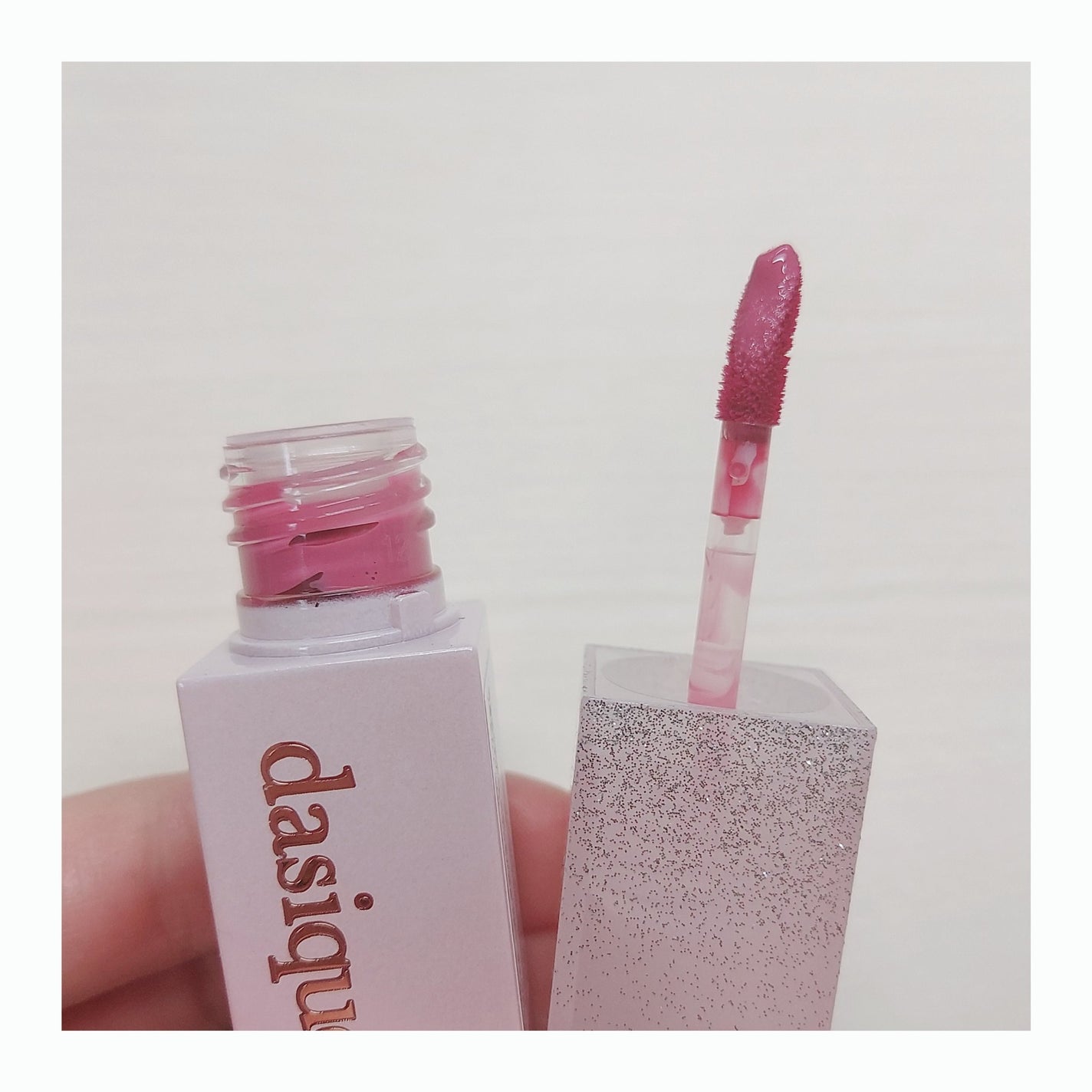 ジューシーデュイティント/dasique/リップティントを使ったクチコミ(3枚目)