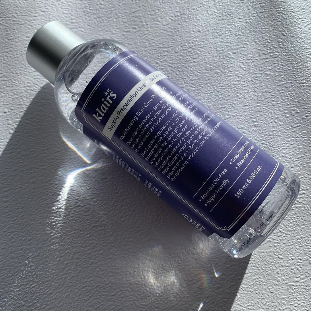 サプルプレパレーションアンセンテッドトナー(180ml)/Klairs/化粧水を使ったクチコミ（1枚目）