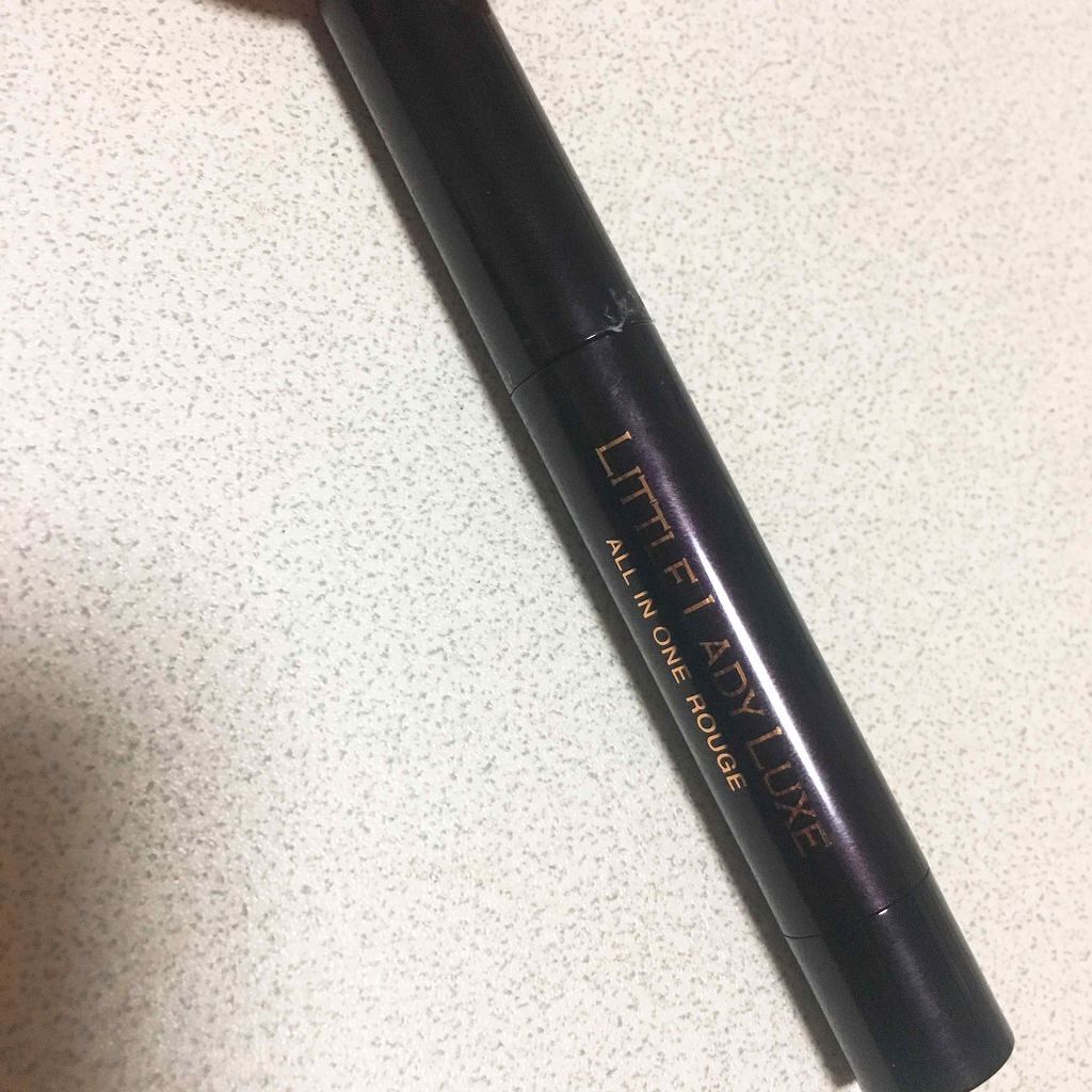 オールインワンルージュ 06 カシスレッド/リトルレディ リュクス/リップグロスを使ったクチコミ（1枚目）