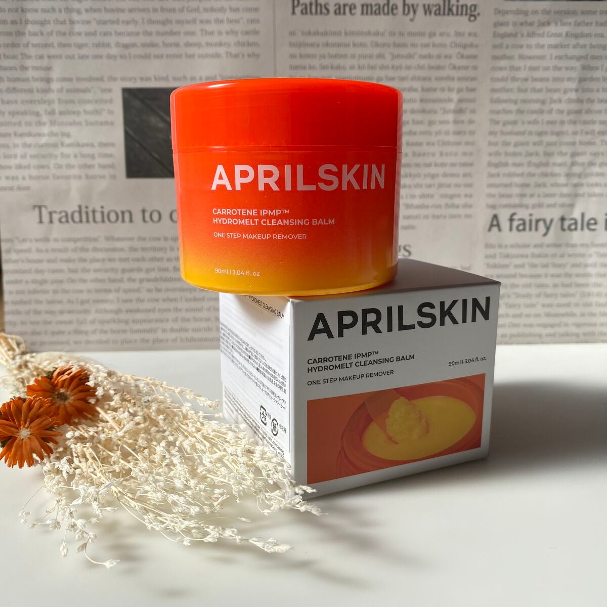 カロテンIPMP(TM) とろけるクレンジングバーム /APRILSKIN/クレンジングバームを使ったクチコミ(1枚目)