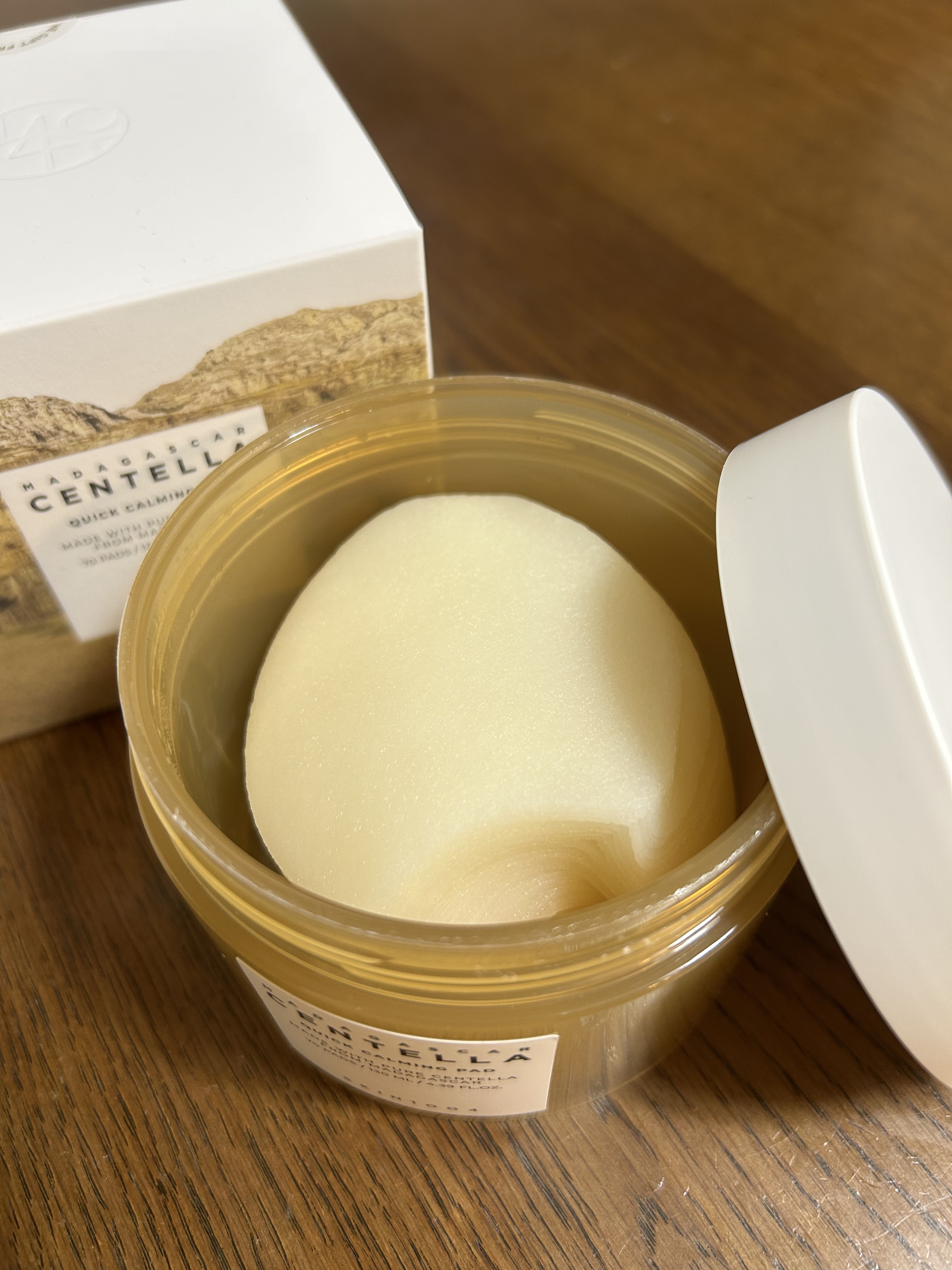 センテラ クイックカーミングパッド/SKIN1004/トナーパッドを使ったクチコミ（2枚目）