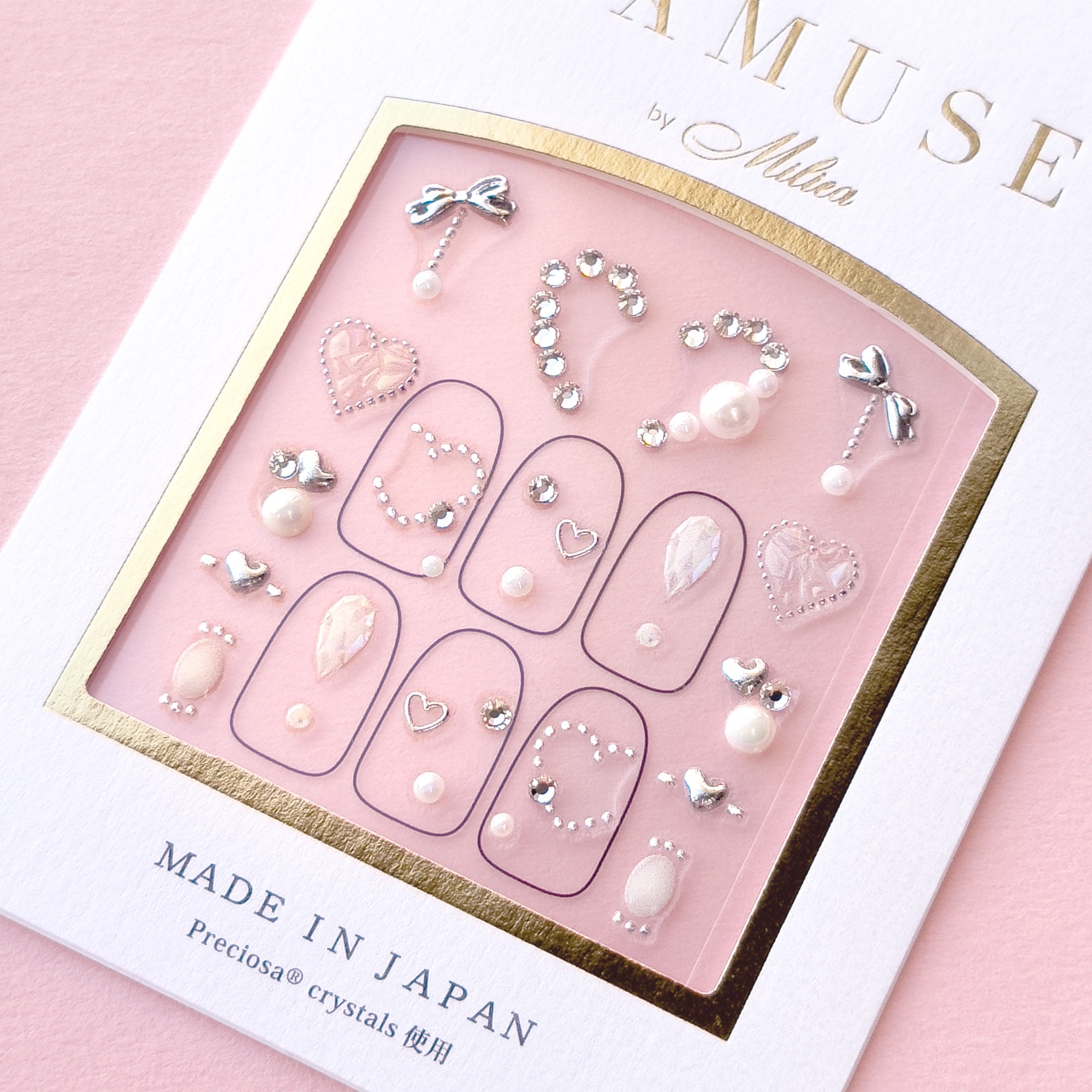 LAMUSE　ラミューズ　ネイルシール/ビー・エヌ/ネイルシールを使ったクチコミ（3枚目）