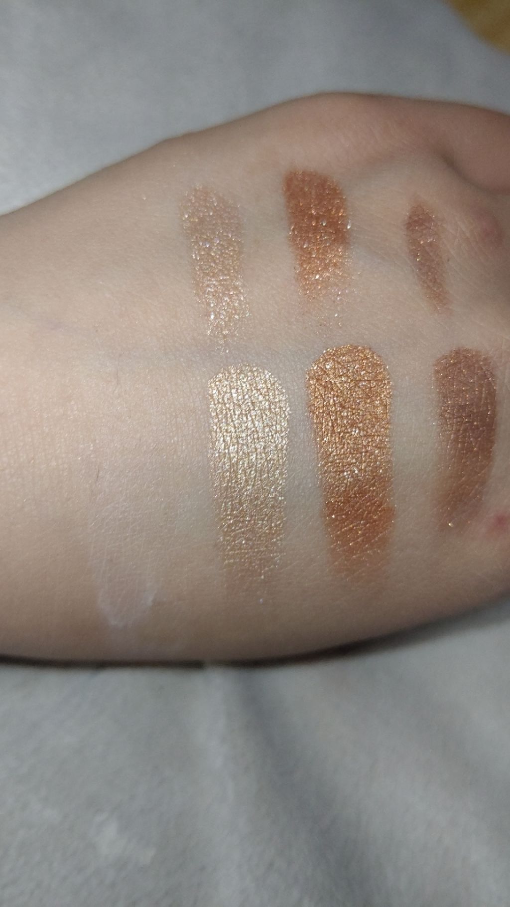 アクセントカラーアイズ CC/インテグレート/アイシャドウパレットを使ったクチコミ(3枚目)