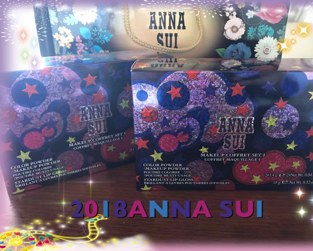 +*:ﾟ+｡.☆ANNA SUIホリデーコレクション☆＊・゜

11月1日発売のANNA SUIホリデーコフレをGET
しましたのでご紹介します👏🏻

今年もやってまいりました🙌🏻
限定コフレのシーズンですよぉ(´艸`)
わたしはA