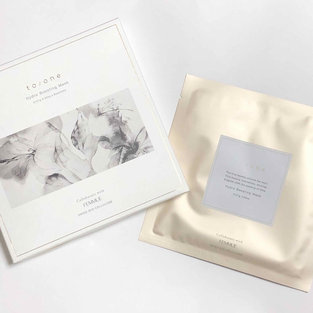 トーン ハイドロ ブースティング マスク/to/one/シートマスク・パックを使ったクチコミ(1枚目)