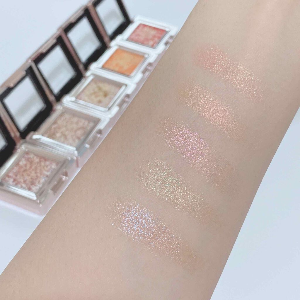 グリッタープリズム シャドウ/MISSHA/グリッターを使ったクチコミ(3枚目)