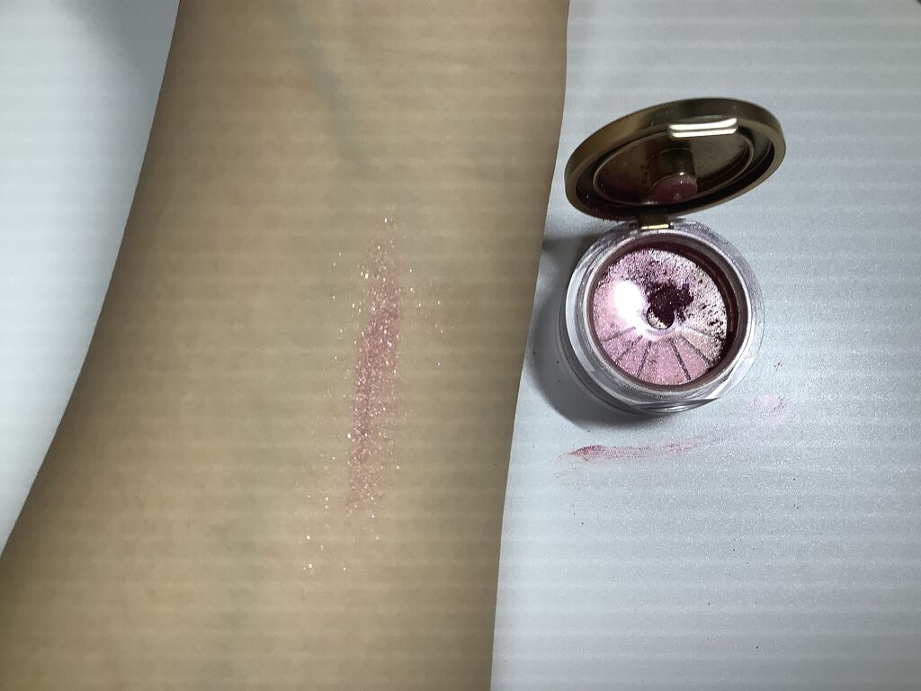 ミネラルピグメント カシス/ONLY MINERALS/単色アイシャドウを使ったクチコミ（2枚目）