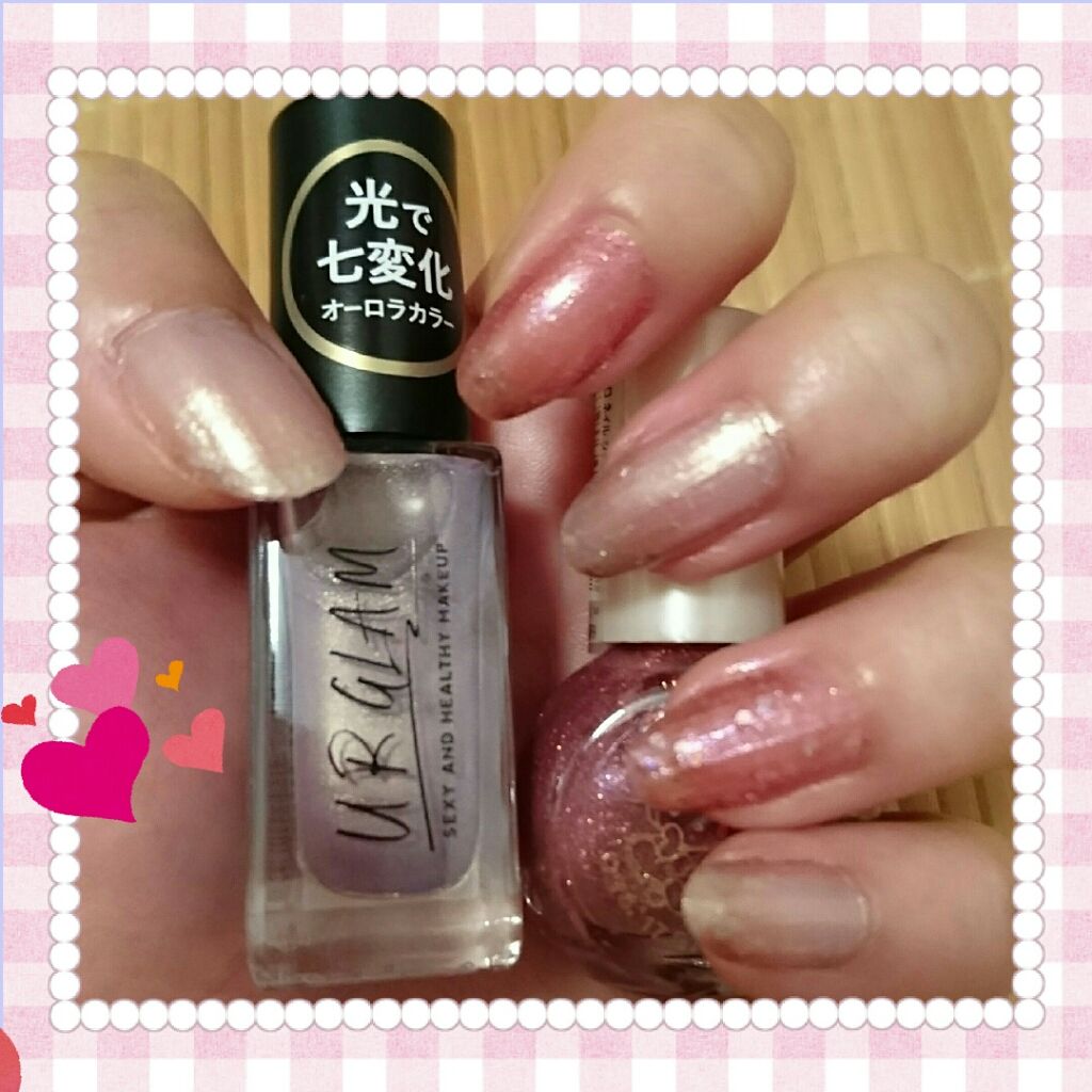 マイメロ ネイル/DAISO/マニキュアを使ったクチコミ(1枚目)