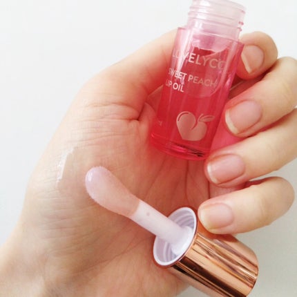 スイートリップオイル/LOVELYCC/リップオイルを使ったクチコミ(4枚目)