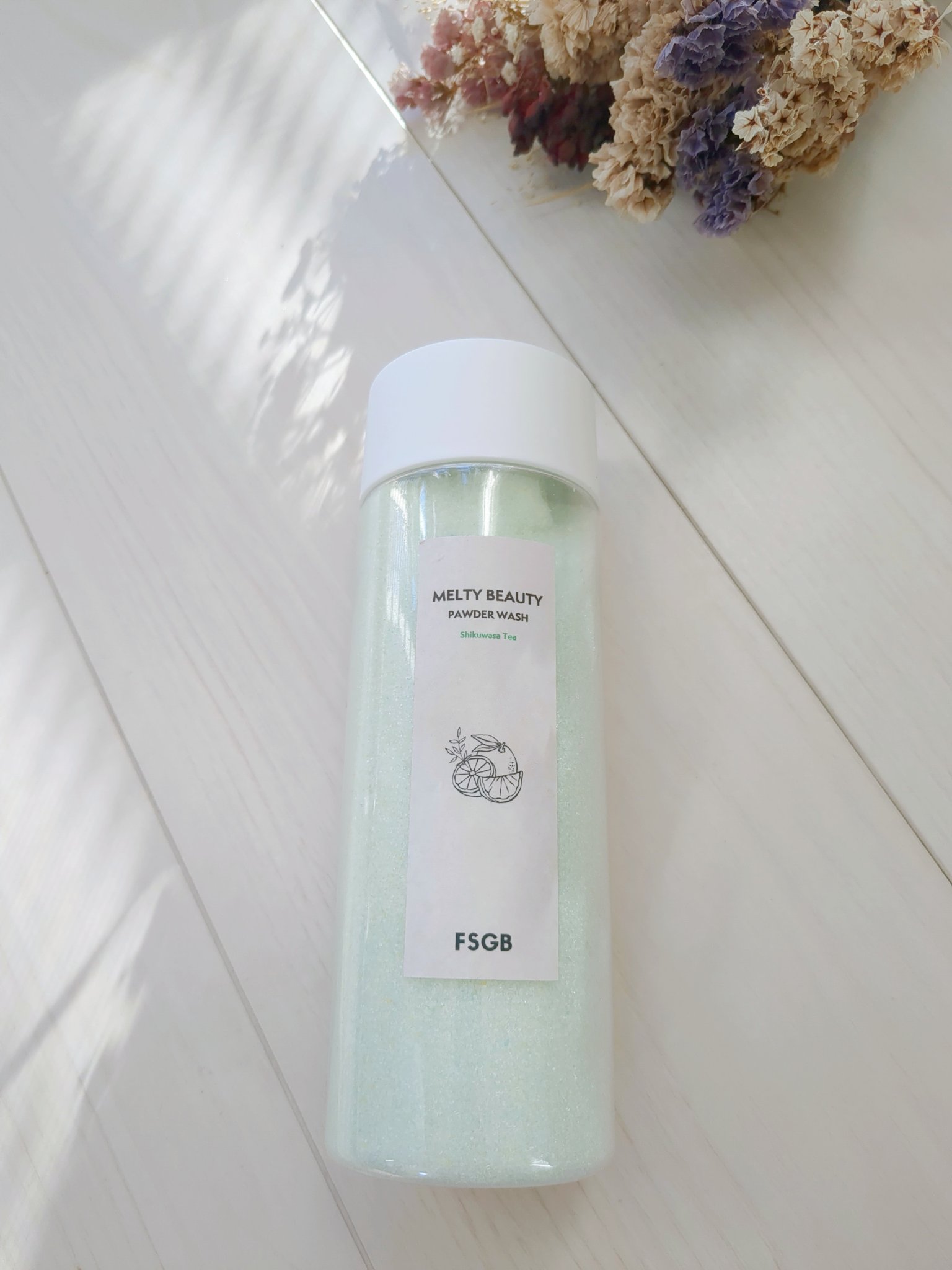沖縄とろみ美容 パウダーウォッシュ シークヮーサーティー/FSGB/洗顔パウダーを使ったクチコミ（1枚目）